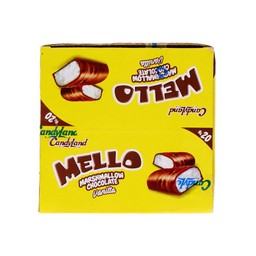 Candyland Mello Marshmallow Chocolate Vanilla 16g x 12 Packs
