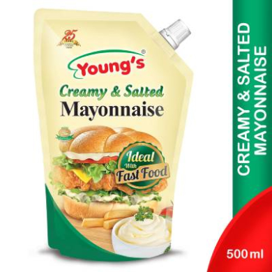 Youngs Creamy and Salted Mayonnaise 500 ML