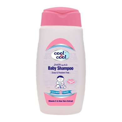 Cool & Cool Baby Shampoo, Soap & Paraben Free, Vitamin E + Aloe Vera, 250ml