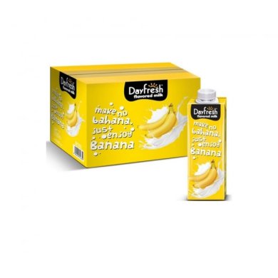 Dayfresh Flavored Banana Milk 225ML x12