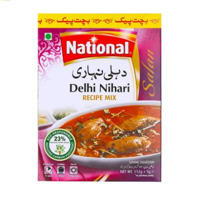 National Delhi Nihari Masala 112 Grams