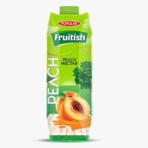 Popular Fruitish Nectar PEACH 12 Packs (1000ml)