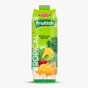 Popular Fruitish Nectar TROPICAL 12 Packs (1000ml)