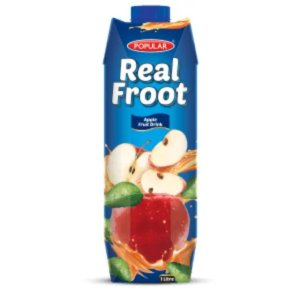 Popular Real Froot Apple 9 Packs (1000ml)