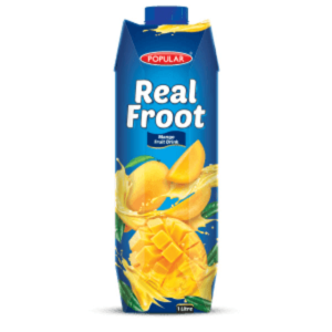 Popular Real Froot Mango 9 Packs (1000ml)