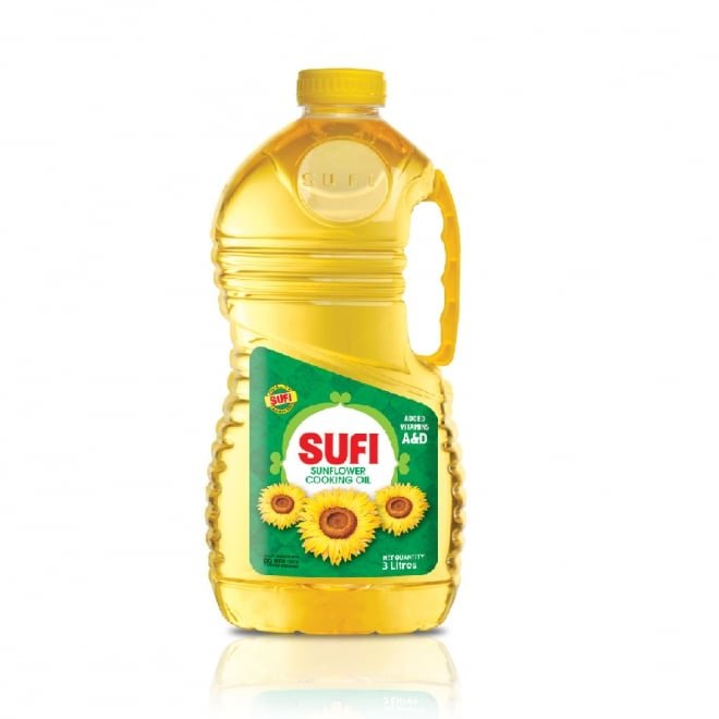 Sufi Sunflower Oil Bottle 4.5 LTR