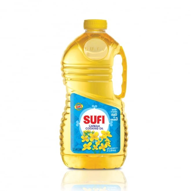 Sufi Canola Oil Bottle 4.5 LTR