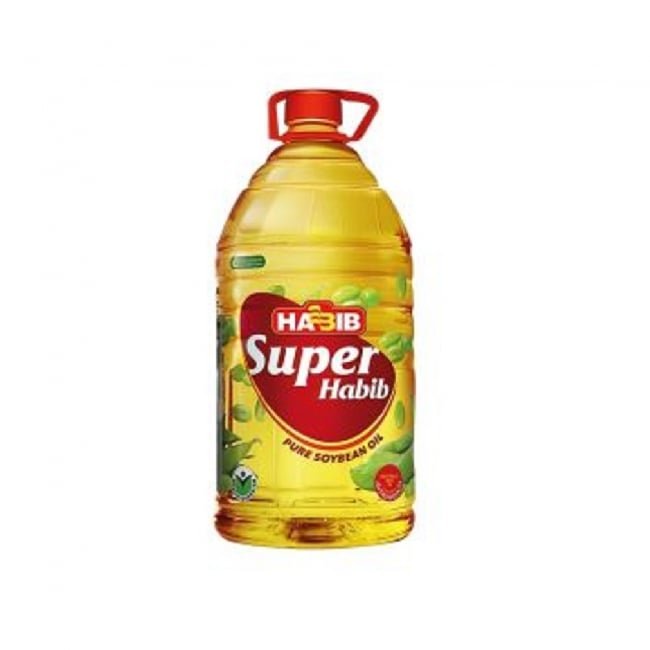 Habib Soybean Oil 4.5L Bottle