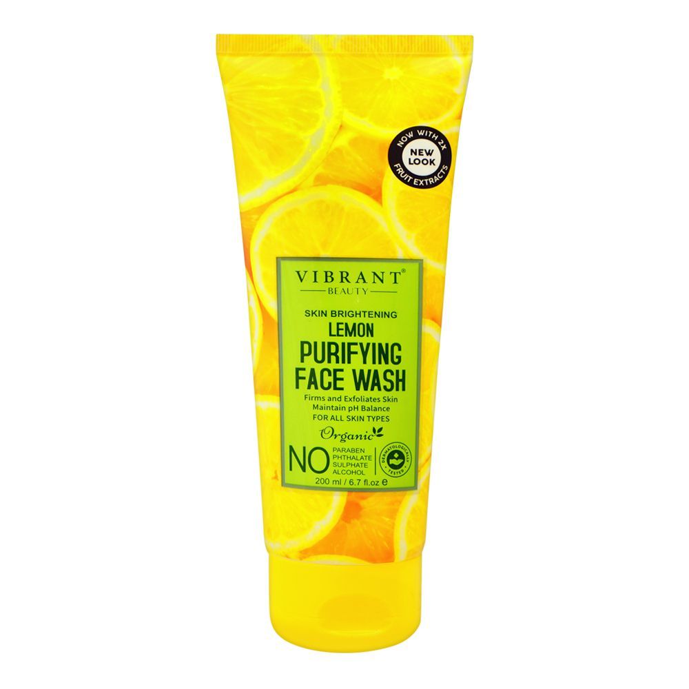 Vibrant Beauty Brightening Watermelon Exfoliating Face Wash, For All Skin Types, 200ml