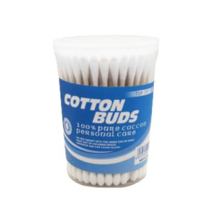 Wooden Cotton Buds Box 100 Pcs