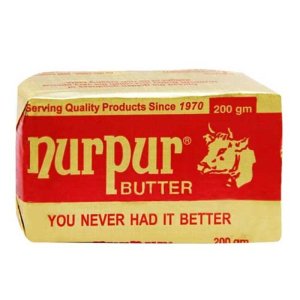 Nurpur Butter, Unsalted, 200g