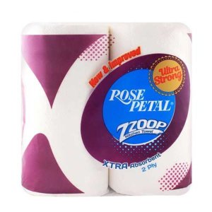 Rose Petal Paper Towel Twin Pack