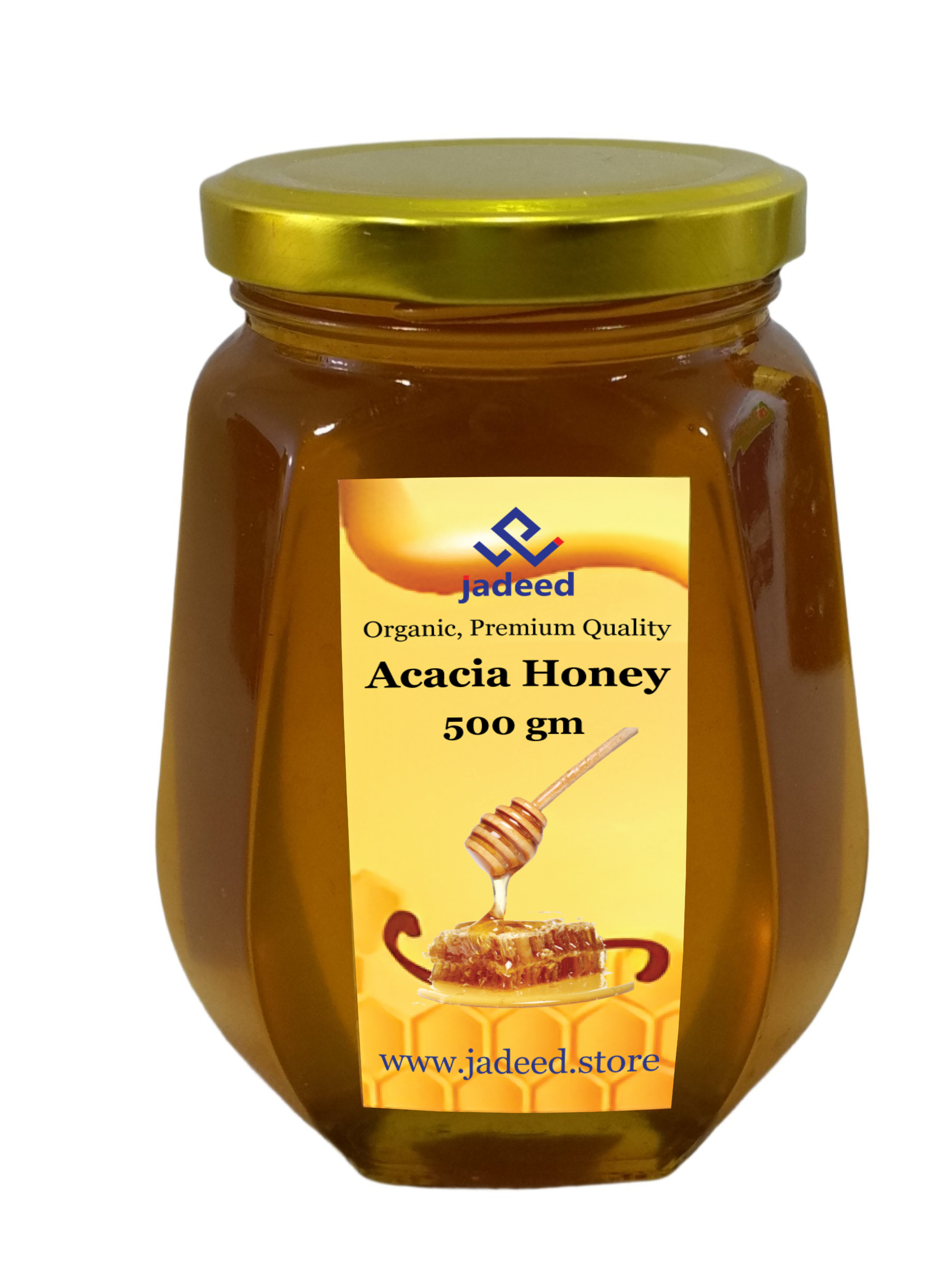 Pure Acacia Honey Best Quality, Largest Selling, in Glass Jar 500gm