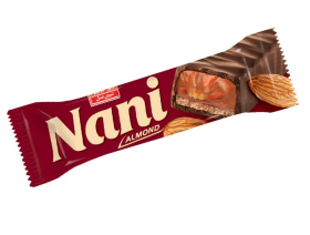 Shirin Asal - Nani - Almond - Chocolate Bar - Box of 24 pcs - 40 gm