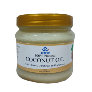 100% Natural Coconut Oil Cold Pressed, Unrefined and Unfiltered 150ml