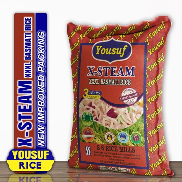 X-Steam XXXL Basmati Rice .2 Years Aged