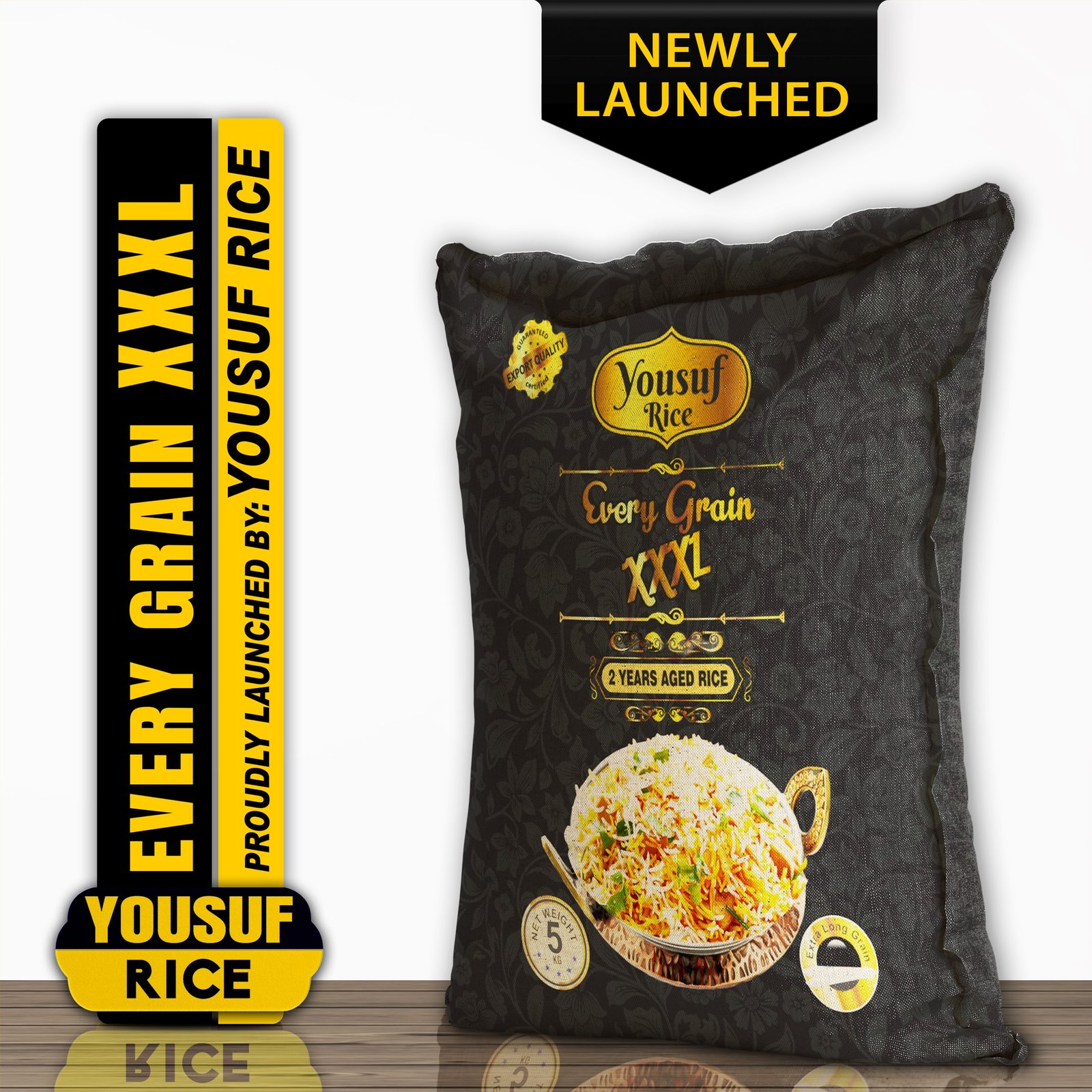 Every Grain XXXL Basmati Rice .2 Years Aged